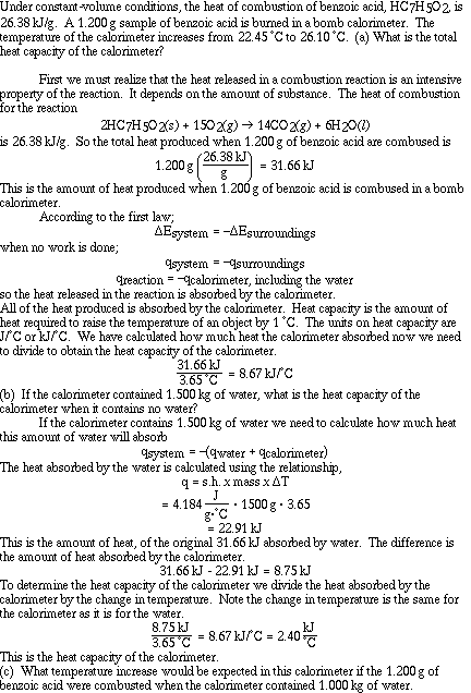 calorimetry problems and solutions pdf